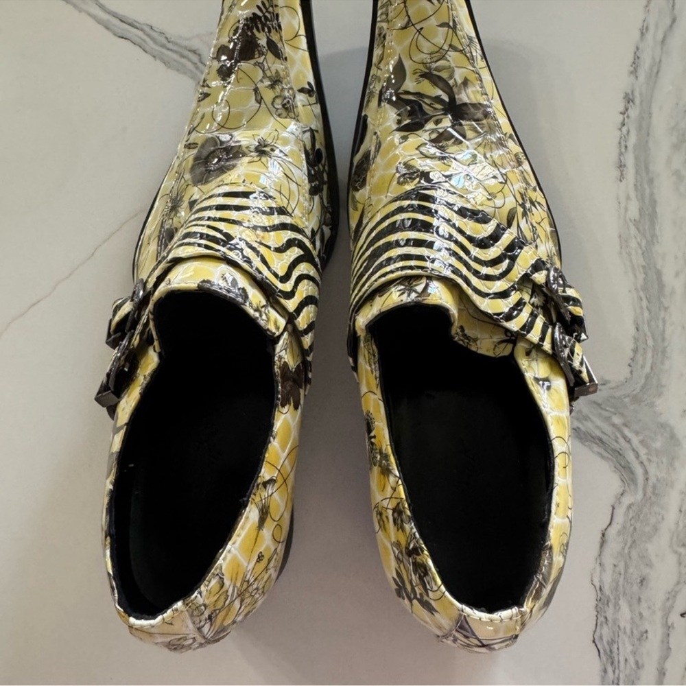 Mens Floral Brogues Shoes size 42/9